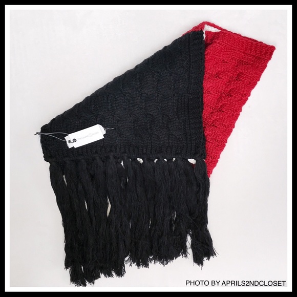 EXTRA LONG KNIT TASSEL FRINGE BLANKET SCARF A2C - Picture 4 of 7
